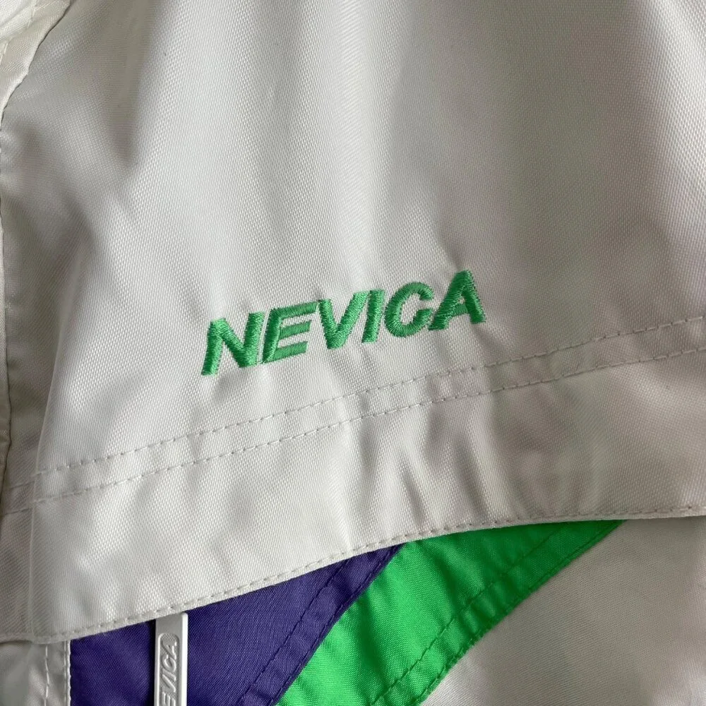 Vintage Nevica Womens Jacket Size 6 80s Outdoor Insulated Retro Ski Winter Snow